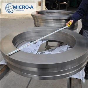 What is the aging behavior of Titanium Forged Discs?